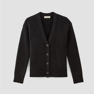 Everlane honeycomb cardigan
